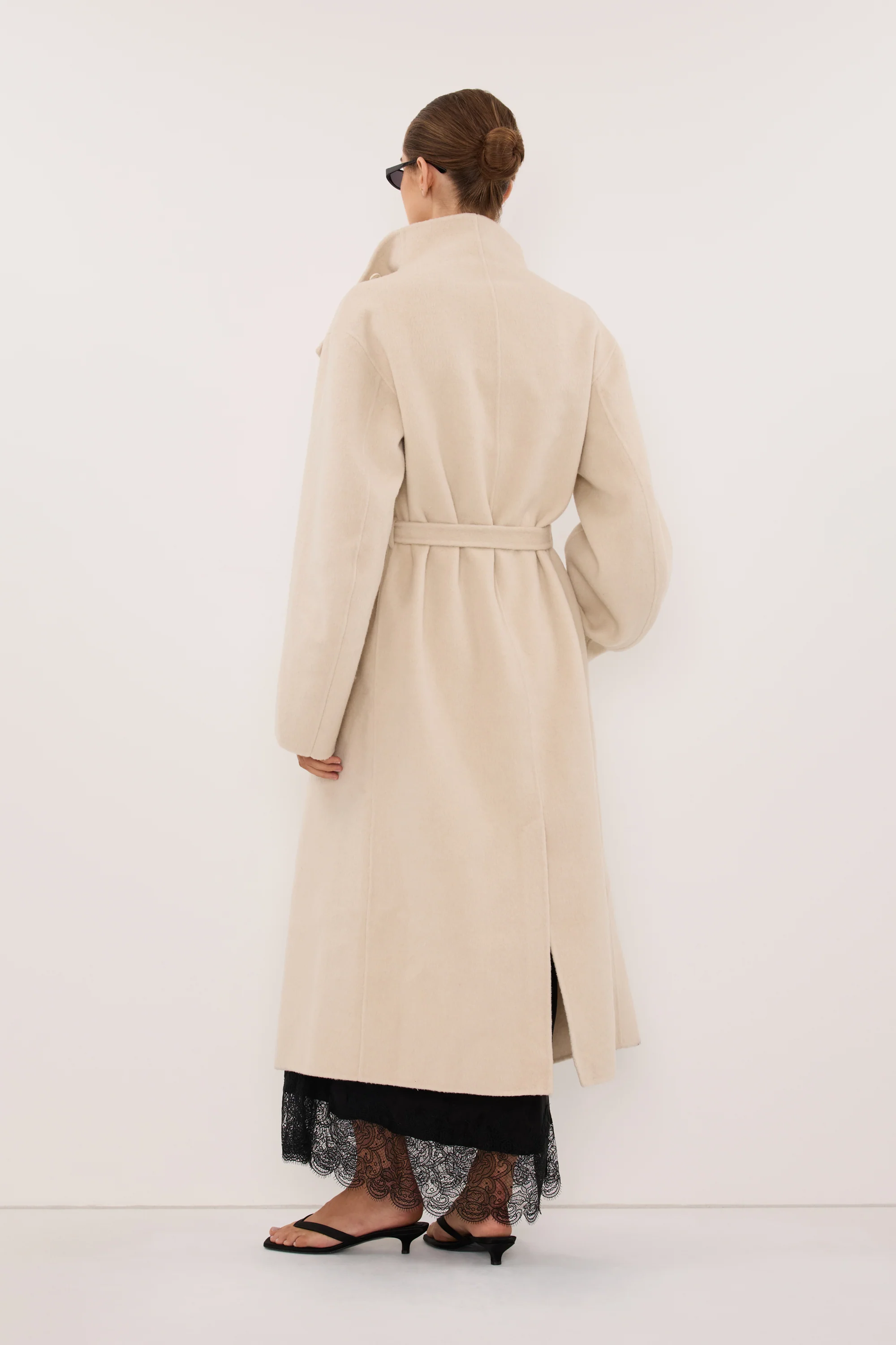 WREN BONE WOOL BLEND COAT - Image 4
